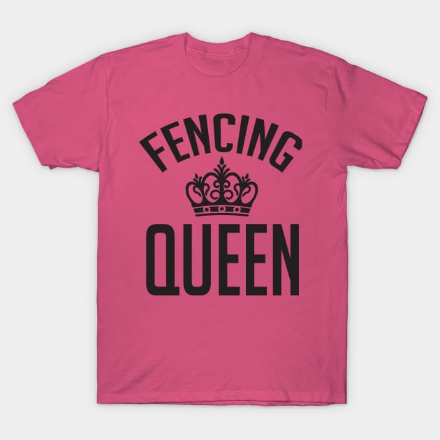 Fencing Queen T-Shirt by nektarinchen